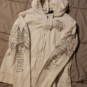 Harley zip up hoodie